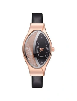 V5 Woman Fine Strap Luxury Brand Bracelet Quartz Wristwatch- Multi-F