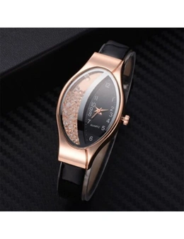 V5 Woman Fine Strap Luxury Brand Bracelet Quartz Wristwatch- Multi-F