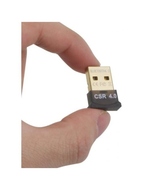 Mini Usb Bluetooth 4.0 Computer Wireless Adapter Dongle- Black, hi-res image number null