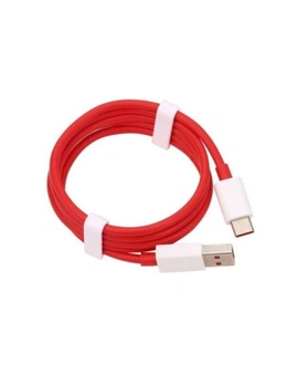 Usb Type-C 4A Quick Charge Cable For Oneplus 7 Pro / Oneplus 7 /P30 Pro/P30/ Xiaomi Mi 9- Red