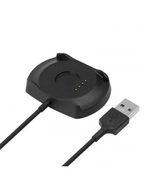 Usb Charging Cradle Charger Cable Dock For Amazfit Stratos 2/2S- Black, hi-res image number null