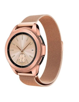 Milanese Loop Stainless Steel Watch Band Strap For Samsung Galaxy Watch 42Mm- Rose Gold - Standard