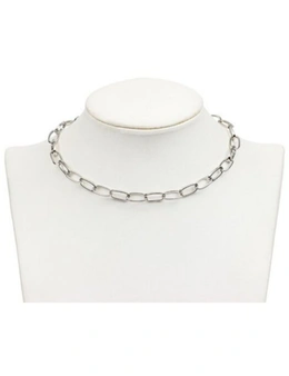 Simple Fashion Metal Ladies Personality Necklace- Platinum 3711Cm
