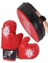Children Boxing Gloves Punch Mitt Child Fitness Exercise Toy- Boxing Gloves And Punch Mitt, hi-res