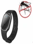Ultrasonic Mosquito Repellent Wristband Bracelet- Black, hi-res