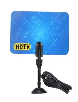 Lan-1030 Indoor Digital Tv Antenna Hdtv Antenna 470-860Mhz With Converter General Model-Black
