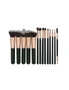 14Pcs Makeup Brushes Set Powder Foundation Eyeshadow Make Up Brushes - Rose Gold - Standard, hi-res