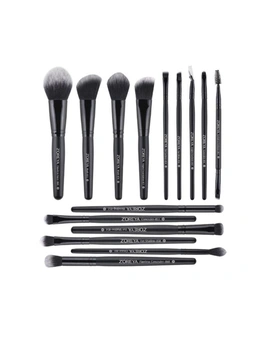 15Pcs Professional Makeup Brush Set Foundation Eye Shadow Beauty Makeup Tool - Standard
