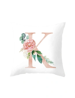 45 X 45Cm Letter Cushion Cover Ver 52