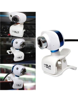 480P Hd Webcam With Microphone Rotatable Pc Desktop Web Camera Cam Mini Computer Webcamera Cam Video Recording Work Usb Camera