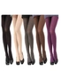 5Pairs Fashion Women's Opaque Pantyhose Coloured Nylon Pantyhos Velvet Tights Stockings, hi-res