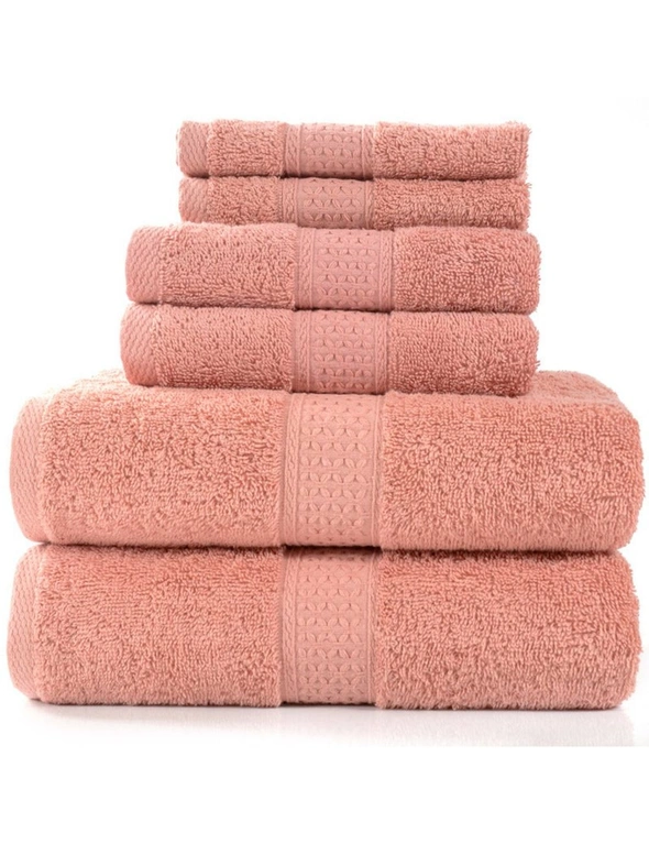 6 Piece Towel Sets Bath Towel Face Towel Hand Towel Ver 12, hi-res image number null