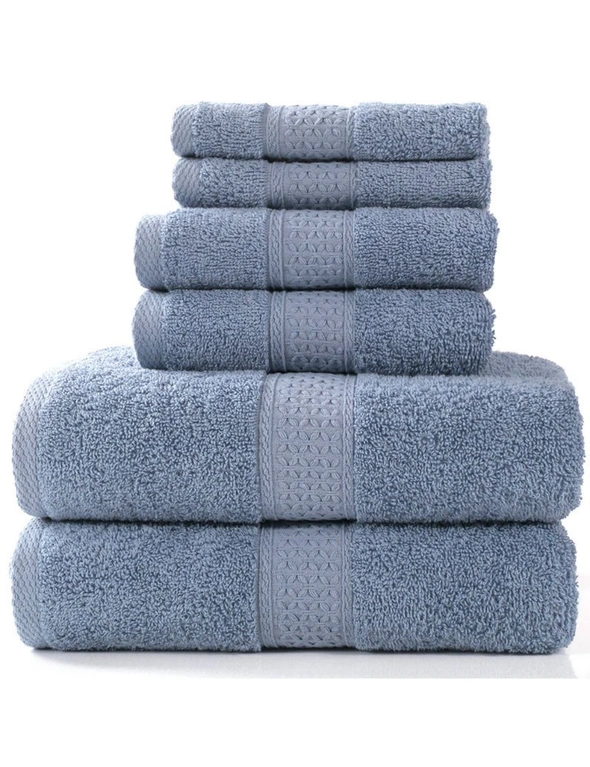 6 Piece Towel Sets Bath Towel Face Towel Hand Towel Ver 13, hi-res image number null