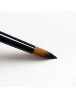 6Pcsset Silver Paint Brushes Set Professional Gradient Nylon Hook Line Pen For Acrylic Watercolor Painting Art Supplies