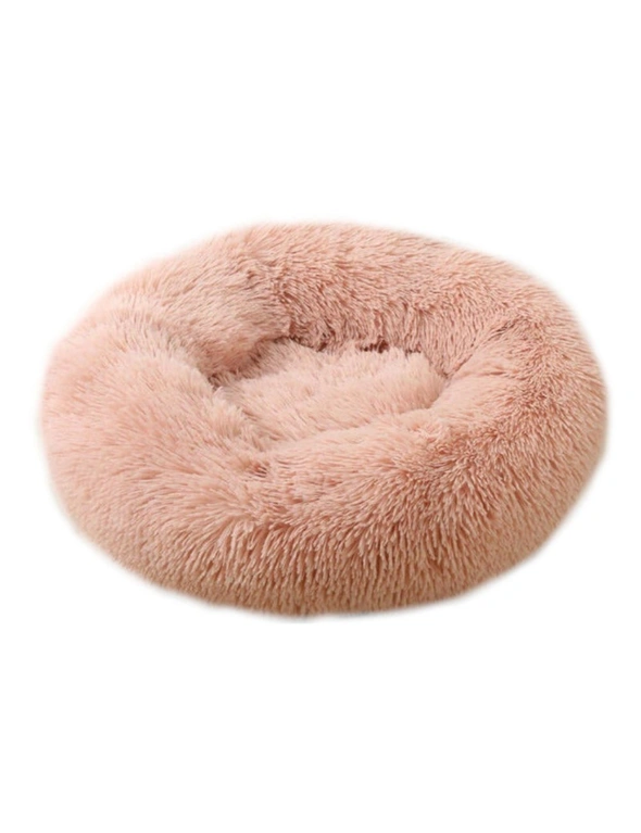 70 X 70Cm Soft Fluffy Pet Bed - Pink, hi-res image number null