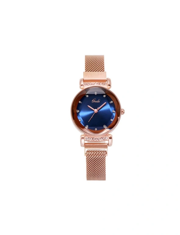 9992 Elegant Iron-Absorbing Stone Belt Female Watch Fashion All-Match Watch Simple Waterproof Watch, hi-res image number null