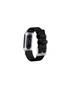 Bands Compatible With Fitbit Charge 3Woven Fabric Breathable Watch Strap - Black, hi-res