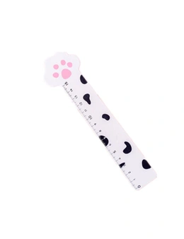 Cat Claw Cute Ruler Design Ruler Stationery Novel Cartoon Rules Student Set Of Drafting Rules Stationery Kawaii School Supplies