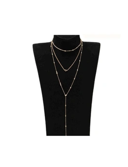Chic Bohemian Beads And Heart Multilayer Long Necklace
