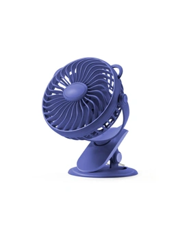Clip Fan Usb Desktop Office Fan Mini Dormitory Fan - Dark Blue