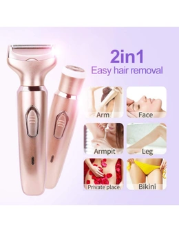 Electric Hair Removal Device Multi-Function Shaving Hair Two-In-One Bikini Part Body Lady Shaving Instrument