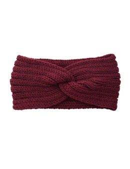 Fashion Knitted Crosshairs Earmuffs Handmade Knitted Headbands Flat Fashion Warm Winter Autumn Hair Accessories For Women-13