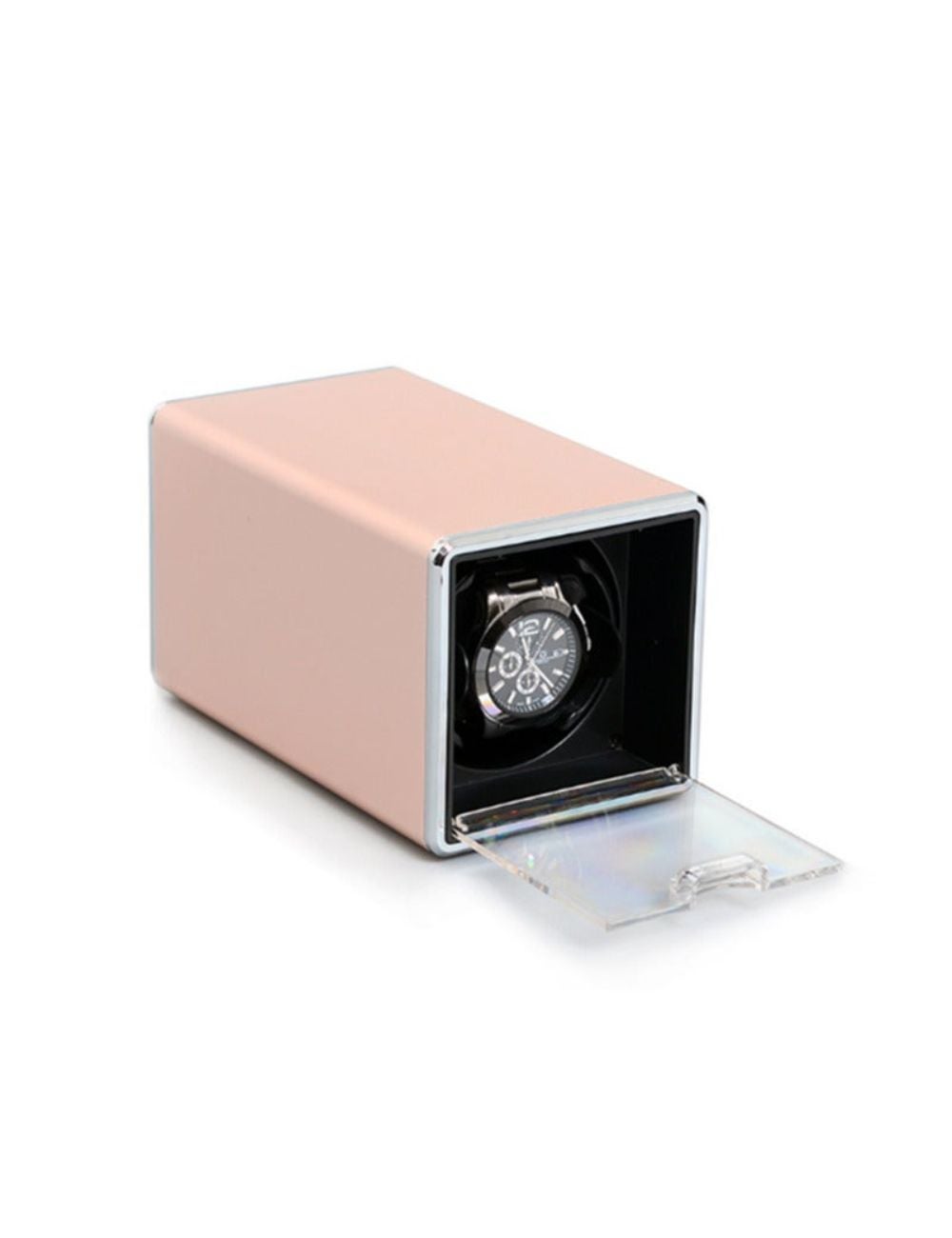 Automatic watch outlet magnetized