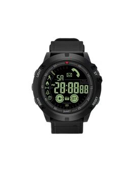 Intelligent Sports Bluetooth Multifunctional Electronic Watch - Black