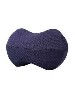 Leg Pillow For Side Sleepers Pregnancy Pain Relief Pillow Orthopedic Memory Foam Knee Pillow-Blue - Blue