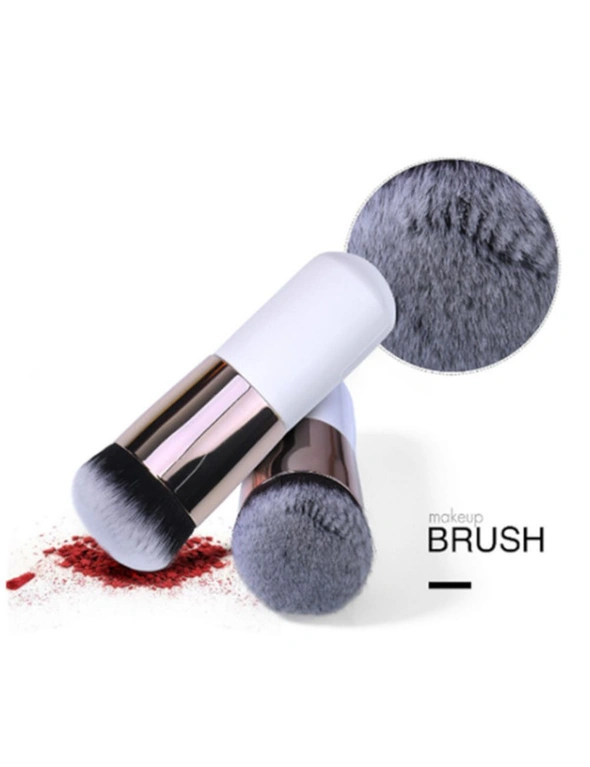 Makeup Beauty Cosmetic Face Powder Blush Brush Foundation Brushes Tool - White, hi-res image number null