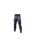 Men's Compression Pants Baselayer Cool Dry Sports Tights Leggings - Grey, hi-res