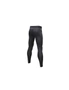 Men's Compression Pants Pocket Baselayer Cool Dry Ankle Leggings Active Tights - Black - Black, hi-res