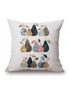 Pears On Cotton&Linen Pillow Cover, hi-res