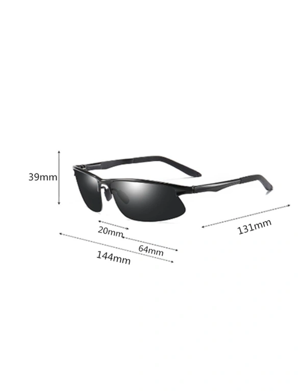 Polarized Sports Sunglasses For Men Driving Cycling Fishing Running Sun Glasses - 7, hi-res image number null