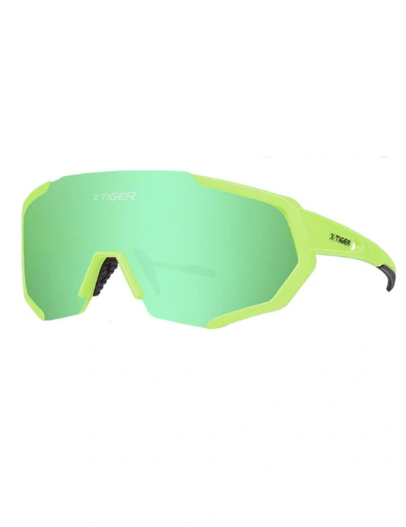 Sport Polarized Sunglasses Cycling Glasses Bicycle Goggles Outdoor Sports Polarizers Men And Women Windshield-10 - Green, hi-res image number null