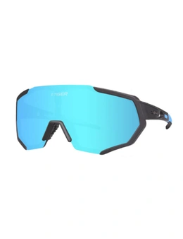 Sport Polarized Sunglasses Cycling Glasses Bicycle Goggles Outdoor Sports Polarizers Men And Women Windshield-4 - Blue Black