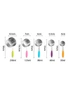 5Pcs Kitchen Baking Tools Measuring Cup Set Stainless Steel Silicone Handle Cake Measuring Cup, hi-res
