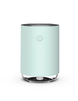 Usb Humidifier Home Bedroom Air Conditioning Room Mini Aerosol Dispenser Desktop Water Meter-Blue