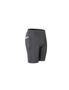 Women Performance Athletic Compression Shorts With Side Pocket - Grey, hi-res
