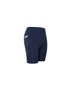 Women Performance Athletic Compression Shorts With Side Pocket - Navy, hi-res