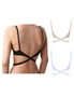 Women’S Low Back Bra Converter For Party Backless Dress With 2 Hook, hi-res