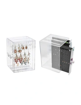 Acrylic Jewelry Storage Box - One Size