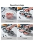 Round Burger Press Meat Beef Barbecue Hamburger Patty Mould - Single Head Style, hi-res