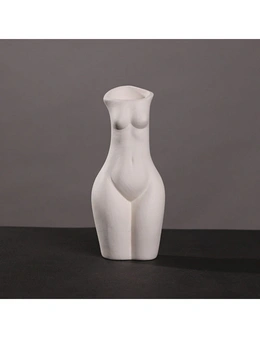 Nordic Creative Art Woman's Body Vase Home Decor - A