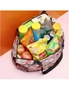 Portable Foldable Large Capacity Tote Bag Storage Bag - Pink Camouflage, hi-res