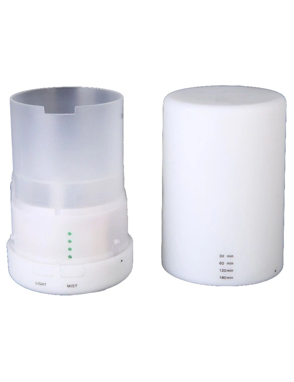 Led Ultrasonic Aroma Essential Diffuser Air Humidifier Purifier Aromatherapy - White, hi-res image number null