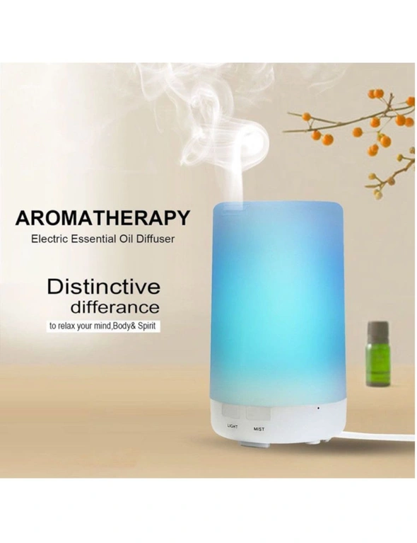 Led Ultrasonic Aroma Essential Diffuser Air Humidifier Purifier Aromatherapy - White, hi-res image number null