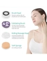 4 In 1 Deep Pores Ultrasonic Electric Facial Cleansing Brush Exfoliator Scrubber Skin Care Washing Face Massager - One Size, hi-res
