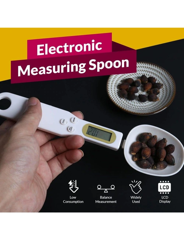 Electronic Measuring Spoon Kitchen Tools - Black, hi-res image number null