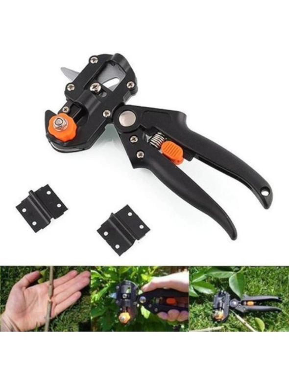 Garden Scissors Grafting Tool Kit Fruit Tree Pruning Shears Bonsai Pruner - One Size, hi-res image number null